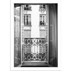Parisian Home Black And White 30x40