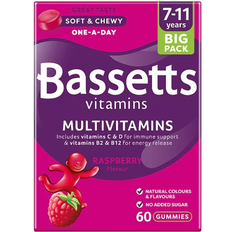 Bassetts Vitamins Multivitamins Raspberry 60pcs 60 pcs