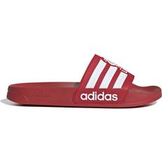 Adidas Rød Badesandaler adidas Pantoletter Adilette Shower Liverpool - Brandrød/Hvid