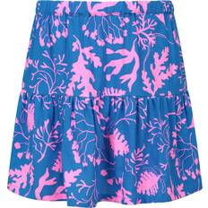 XS Skirts Children's Clothing Mountain warehouse Olivia Viscose Leaf Print Skort - Blue