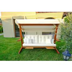 Hammockar Linento Trippel Gungstol Dasina Natur Beige Hängsoffor