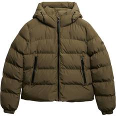 Superdry Steppjacke Hooded Sports Puffer Jacket - Grün