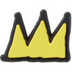 Cura e Accessori per Scarpe Crocs Jibbitz Corona Basquiat Jaune