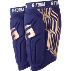 Shin Guards G-Form V2 Shinpads Navy Gold Medium