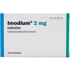 Imodium Håndkøbsmedicin Paranova 2 mg 100 Stk