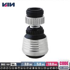 Aerators & Flow Restrictors Kikidex Universal 360 Degree Faucet Aerator Nozzle