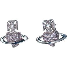 Vivienne Westwood Grey Earrings Vivienne Westwood Agnatha Earrings - Silver