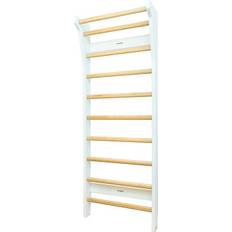 Hvid Ribber Fitwood Taimi Mini Sprossenwand Weiß
