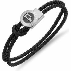 Police Armband Police Stiligt Herrarmband