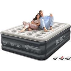 OlarHike Inflatable Mattress Air Bed Double With Built-In Electric Pump