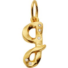 Maanesten Charms & Vedhæng Maanesten Alphabet Pendant G Vedhæng Hos Magasin - One Size