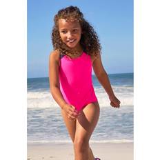XS Bathing Suits Mountain warehouse Girls Sporty One Piece Swimsuit - Pink