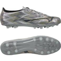Mizuno Alpha II Elite AG Platinum Silver - Silber/Gold