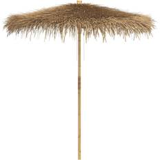 Bambus parasol vidaXL Tiki Paraply Med Bananbladsbaldakin 240 cm Bambus