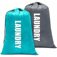 Washing Bags Shein Washable Drawstring Laundry Bags Extra Large Heavy Duty