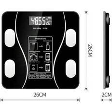 Digital Bathroom Scales Bluetooth BMI Monitor