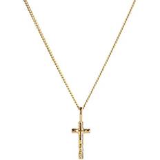Emma Israelsson Halsband Emma Israelsson Organic Cross Necklace - Gold