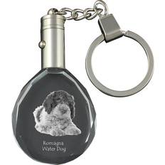 Lompakot ja Avaimenperät Art-Dog Romagna Water Dog Pendant With A Photo Of A Dog - Transparent
