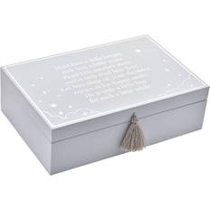 Blue Small Boxes Bambino Wooden Keepsake Blue One Size Small Box