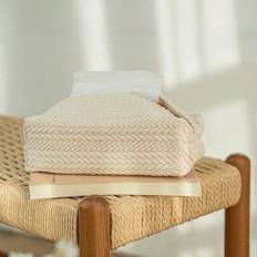 Bathroom Accessories Shein Fabric Tissue Box Cover Paper Holder