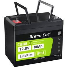 Green Cell 12V 80AH Battery For Oavbruten Strömförsörjning