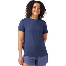 Smartwool Dame T-shirts Smartwool Active Mesh S S Merino Shirt - Blå