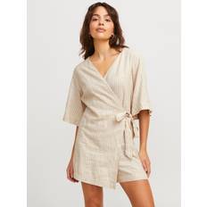 Jack & Jones Dame Jumpsuits & Overalls Jack & Jones Breeze Summer JJXX Playsuit Beige
