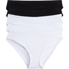 H&M Jente 5-Pack Truse - Sort/Hvit
