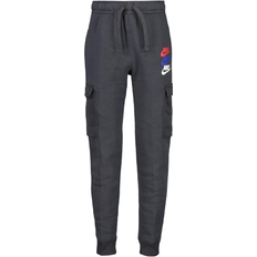 Nike Big Boys Fleece Cargo Pants - Dark Smoke Grey (FD1200-070)