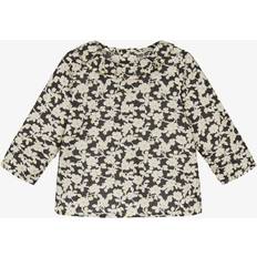 Florals Blouses & Tunics Children's Clothing Bonpoint Girls Floral Liberty Print Blouse - Black/Ivory
