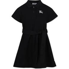 Burberry Kjoler Burberry Childrens Cotton Polo Shirt Dress - Black
