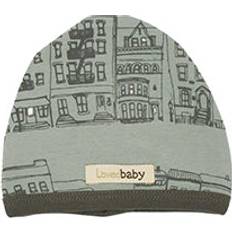 Organic Cute Cap Seafoam City Block