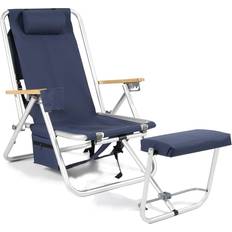 Camping & Friluftsliv Fritab Roxy Chair with Cooler Bag and Mobile Pocket - Navy Blue