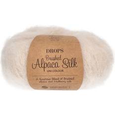 Drops Design Brushed Alpaca Silk Uni Colour Marsipan 140m