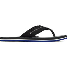 39 - Läder Flip-Flops Tommy Hilfiger Logo Canvas Strap Flip-Flops - Black