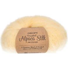 Drops Design Brushed Alpaca Silk Uni Colour Gul 140m