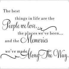 Window Film Kikidex The Best Things Self Adhesive Word Wall Sticker Window Film