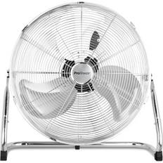 20" Gym Floor Fan Chrome