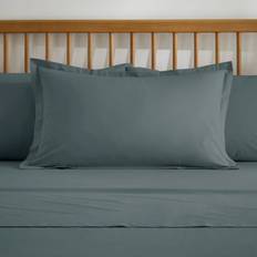 Dunelm Pure Cotton Oxford Pillow Case Grey (76x48cm)