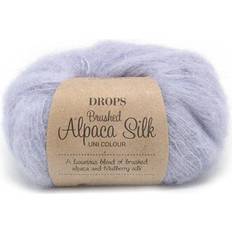 Drops Design Brushed Alpaca Silk Uni Colour Ljus Lavendel 140m