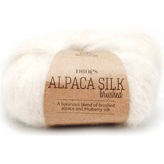 Drops Design Brushed Alpaca Silk Uni Colour Natur 140m