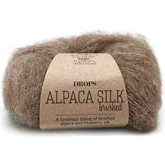 Drops Design Brushed Alpaca Silk Uni Colour Beige 140m