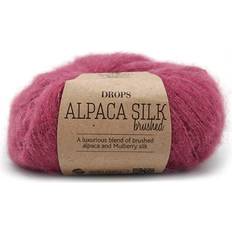 Drops Design Brushed Alpaca Silk Uni Colour Ljung 140m