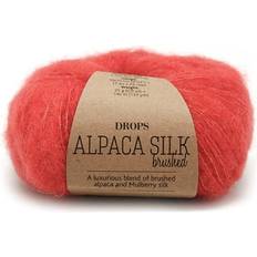 Drops Design Brushed Alpaca Silk Uni Colour Korall 140m