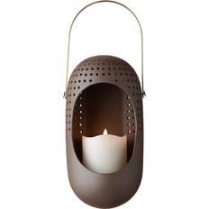 Sinnerup Lysestager, Lys & Dufte Sinnerup Bright Brown Lanterne 25cm