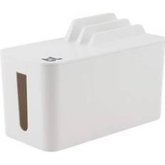 Cable Storage Bluelounge Cablebox Mini Station White Cable Cord System