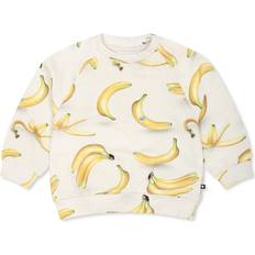 Molo Sweatshirts Børnetøj Molo Banan Print Bomuld Sweatshirt - Beige