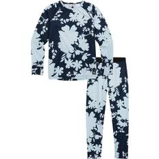 Florals Base Layer Children's Clothing Burton Kids' Lightweight Base Layer Set - Ballad Blue Camellia