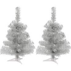 2ft Artificial Silver Pine Spruce XMAS Decoration 2