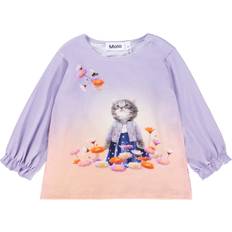 Lilla Bluser & Tunikaer Børnetøj Molo Elina Bluse Dressy Kitten - Purple
